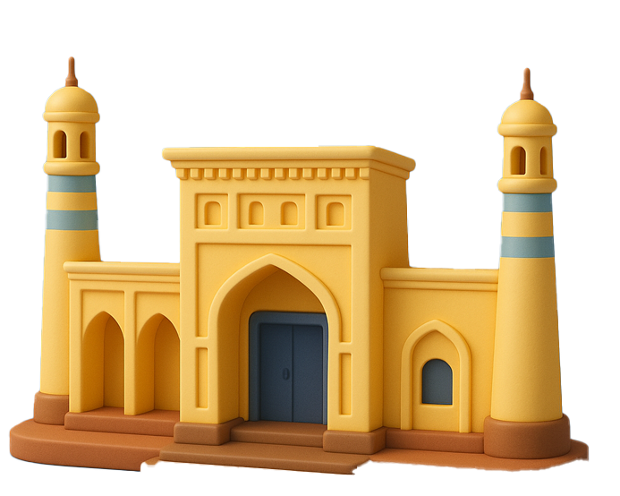 3D model of Uyghur architecture