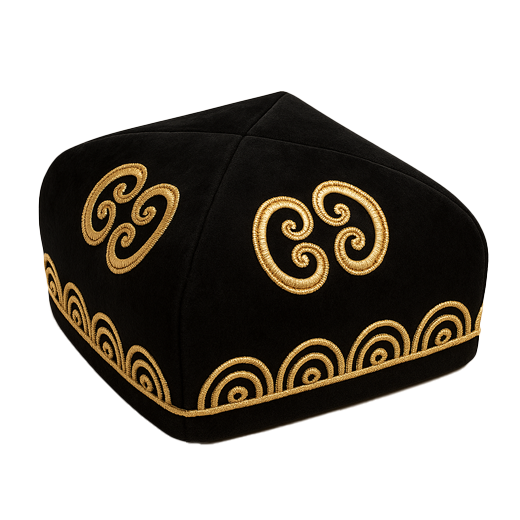 Traditional Uyghur doppa hat