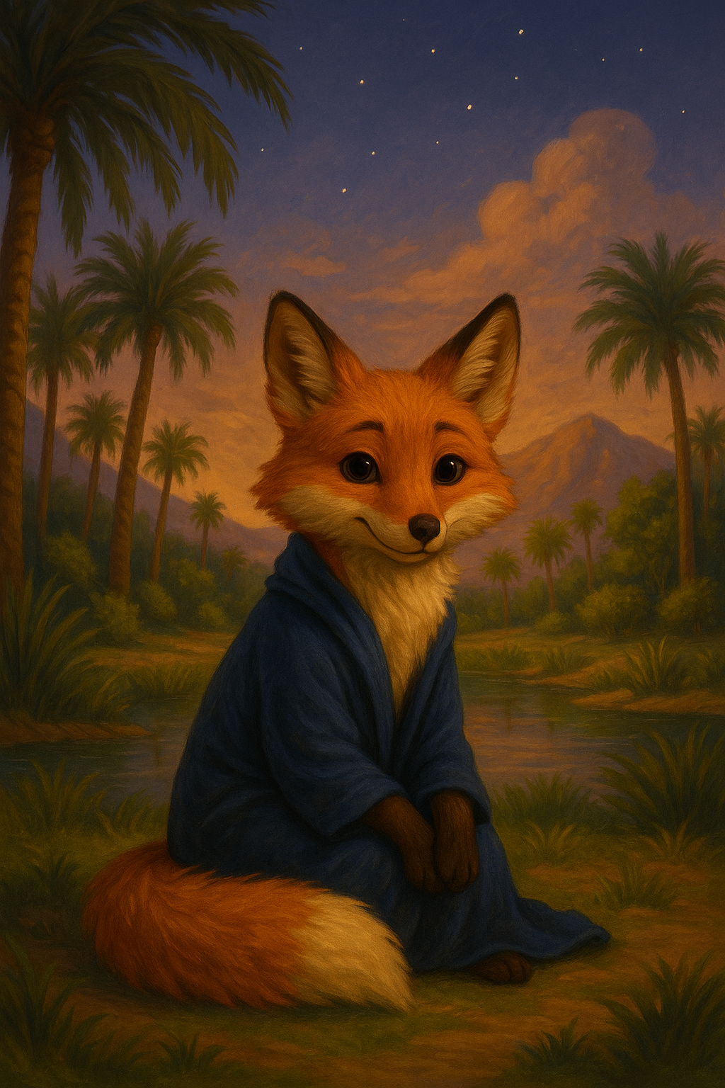 Cover for The Wise Fox of Kashgar